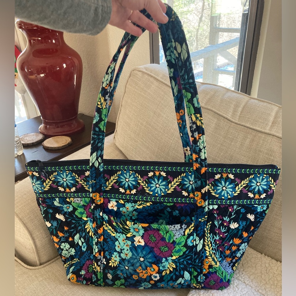 Vera Bradley Midnight Blues Weekender Tote